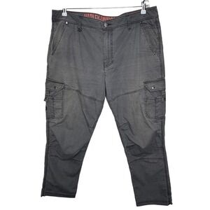 Harley Davidson Ripstop Cargo Pants Mens 40 Gray
